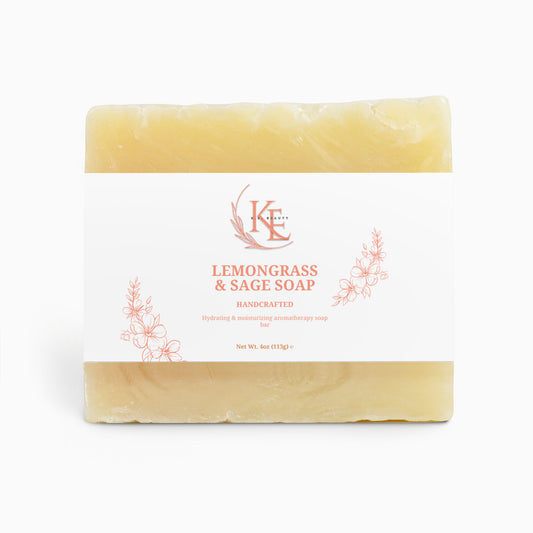 Natural Lemongrass & Sage Soap